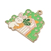 Animal Forest Theme Zinc Alloy Enamel Pendants LS-FIND-Z065-01H-2