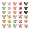 Biyun 40Pcs 10 Style Transparent Acrylic Charms FIND-BY0001-22-3