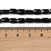 Opaque Glass Beads Strands GLAA-Z018-D25-4