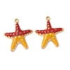 304 Stainless Steel Enamel Pendants STAS-I351-22G-02-1