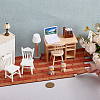 200Pcs 2 Colors Wood Mini Model DIY-PH0032-44-3