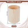 Pine Wooden Pen Holders WH-WG31134-01-2