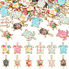   12 Style Alloy Enamel Pendants ENAM-PH0002-56-1