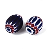 Handmade Millefiori Glass Barrel Beads LA-N002-18D-3