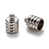 Brass Cord Ends LS-KK-D218-11x8-P-1
