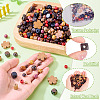 360Pcs 18 Styles Wood Beads WOOD-TA0002-75-5