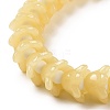 Opaque Glass Beads Strands LAMP-H061-01A-03-4