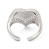 Heart Bling Jewelry for Teen Girl Women Gift ZIRC-C025-02P-3