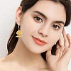 30Pcs 304 Stainless Steel Leverback Earring Findings STAS-BBC0009-23-5