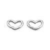 Brass Spring Gate Rings KK-N232-443P-1