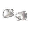 201 Stainless Steel Charms STAS-K259-10P-2