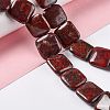 Natural Brecciated Jasper Beads Strands G-L253-13-2