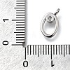 Brass Micro Pave Cubic Zirconia Pendants KK-B132-12P-O-3