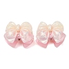 Luminous Opaque Resin & Rhinestone & Polymer Clay Beads RE-CBA1913-02F-2