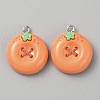 Opaque Resin Pendants CRES-CJC0011-004G-P-1