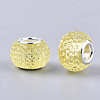 Resin Rhinestone European Beads RPDL-T002-03K-2