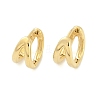 304 Stainless Steel Huggie Hoop Earrings for Women EJEW-C096-42G-01-2