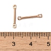 Ion Plating(IP) 304 Stainless Steel Connector Charms STAS-Q323-06B-RG-3