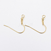 304 Stainless Steel Earring Hooks STAS-E149-02G-01-2