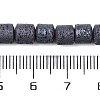 Frosted Natural Lava Rock Beads Strands G-E618-02C-4