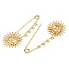 Sun 304 Stainless Steel Safety Pins Brooch Findings SA-CBA098D-13D-G-2