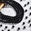 5 Strands Natural Lava Rock Round Beads Strands G-LT0001-02C-02-7