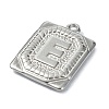 Anti-Tarnish 304 Stainless Steel Pendants STAS-U033-01P-E-2