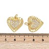Brass Micro Pave Cubic Zirconia Pendants ZIRC-I367-11G-10-3