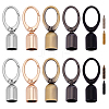 10Pcs 5 Colors Zinc Alloy Cord Ends FIND-GA0007-49-1