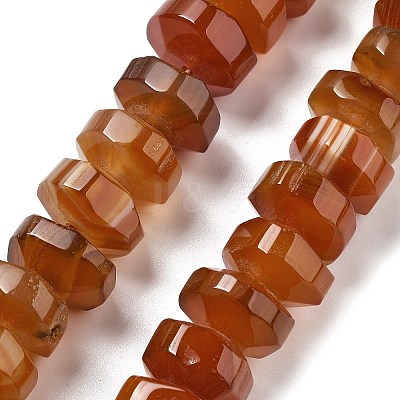 Natural Agate Beads Strands G-K392-A19-1