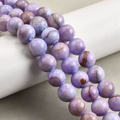 Natural Striped Stone Beads Strands G-D315-A01-02-10mm-1
