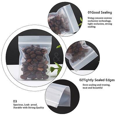 Heavy Duty Plastic Resealable Bags OPP-PH0001-26D-1