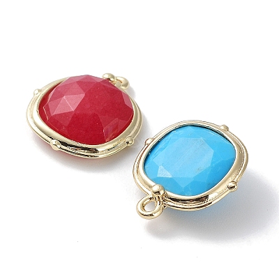 Natural & Synthetic Mixed Gemstone Pendants G-G012-09D-1