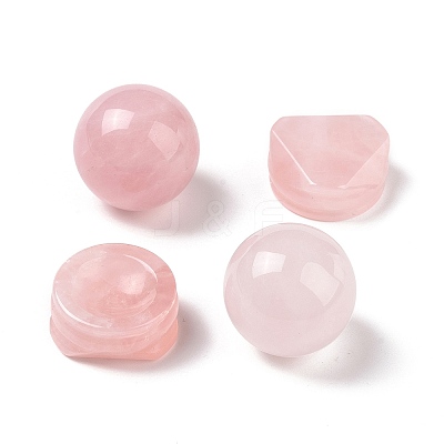 Natural Rose Quartz Display Decorations DJEW-G032-02I-1