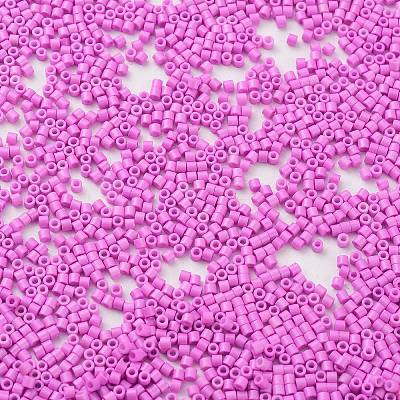 Baking Paint Glass Seed Beads SEED-S042-05B-90-1
