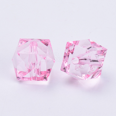 Transparent Acrylic Beads TACR-Q259-14mm-V03-1