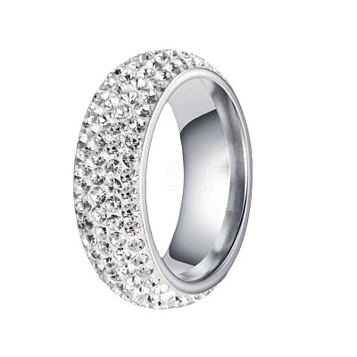 201 Stainless Steel Finger Rings for Women WGAEC69-04-1