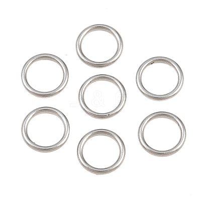 304 Stainless Steel Closed Jump Rings STAS-G393-06P-16-1