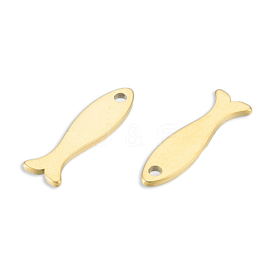Ion Plating(IP) 201 Stainless Steel Charms STAS-N098-127LG-1