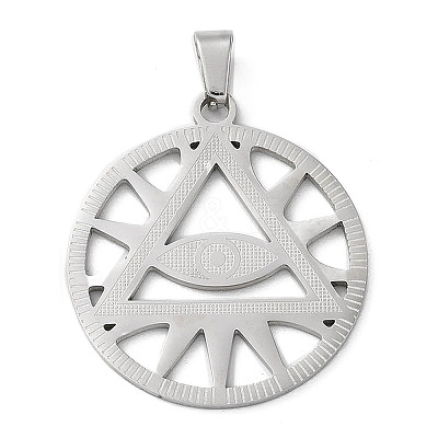 Non-Tarnish 201 Stainless Steel Pendants LS-STAS-D041-13P-1