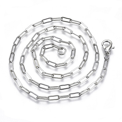 Brass Paperclip Chains X-MAK-S072-10B-P-1