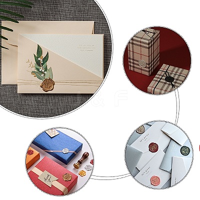 Wax Seal Stamp Set AJEW-WH0131-402-1