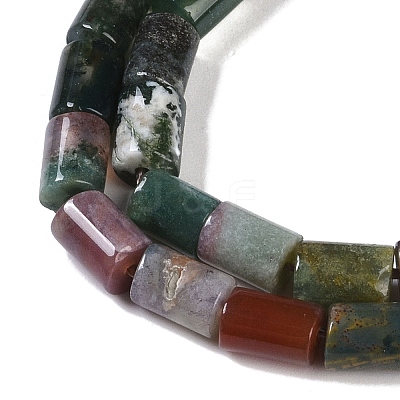 Natural Indian Agate Beads Strands G-C128-A14-01-1
