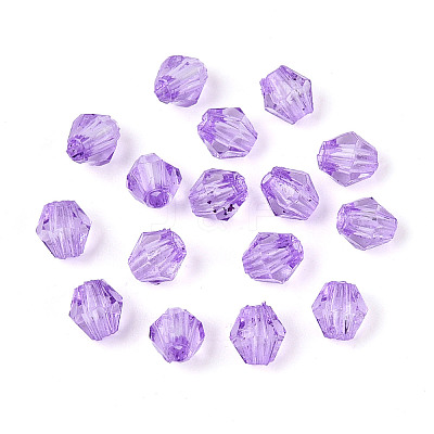 Transparent Acrylic Beads TACR-S146-4mm-19-1