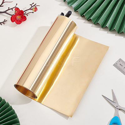 Brass Sheets Rolls KK-WH0100-33C-1