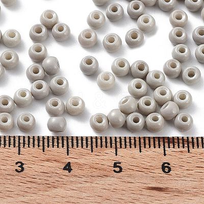 Baking Paint Glass Seed Beads SEED-H002-I-A533-1