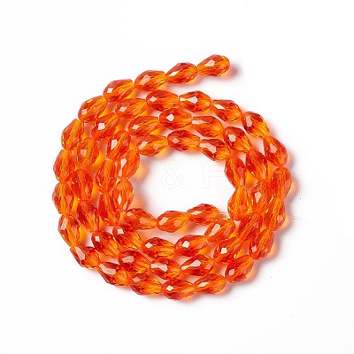 Glass Beads Strands X-GLAA-R024-11x8mm-18-1