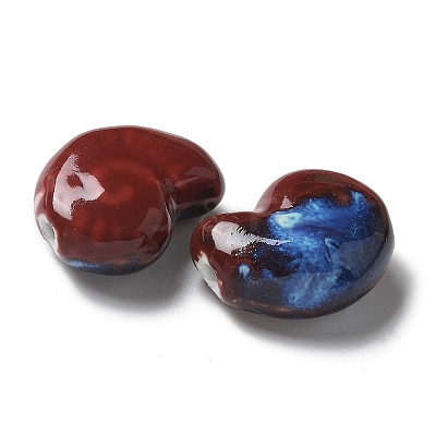 Handmade Porcelain Beads PORC-L080-F-1