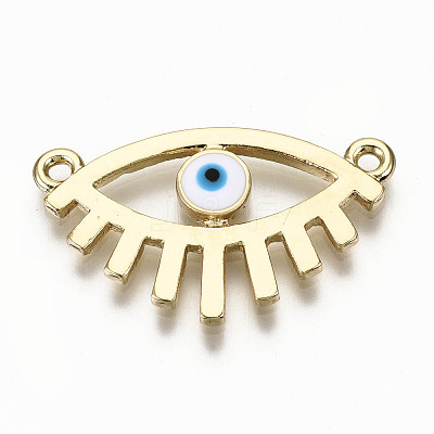 Alloy Enamel Pendant Links Connectors X-PALLOY-T075-45-NR-1
