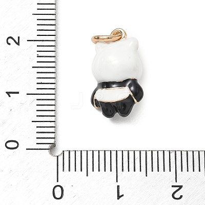 Alloy Enamel Pendants AL-CBA68FA-09C-G-1